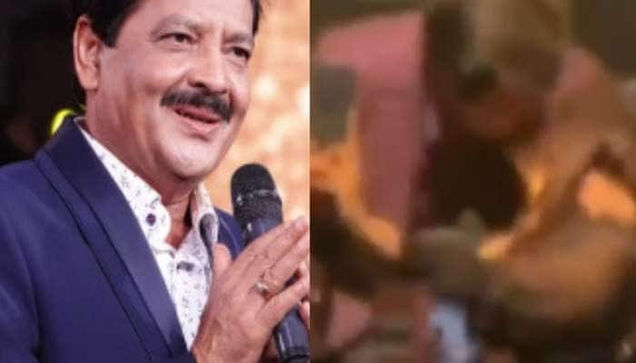 Udit Narayan: લાઈવ શોમાં બેકાબુ થયો ઉદિત નારાયણ, યુવતીને Kiss કરી લીધી, જુઓ Video