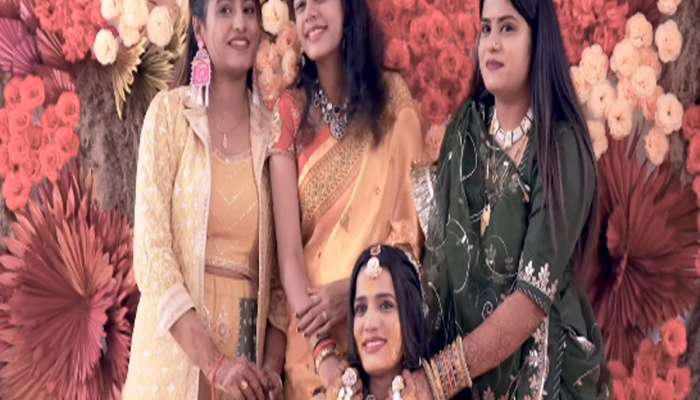 આજે ગાયિકા રાજલ બારોટના લગ્ન, હલ્દી સેરેમનીમાં બારોટ સિસ્ટર્સે ચાર ચાંદ લગાવી દીધા