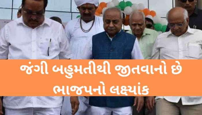 સ્થાનિક સ્વરાજની ચૂંટણીમાં ભાજપના સ્ટાર પ્રચારકોની યાદી જાહેર; આ 20 નેતાઓના નામ