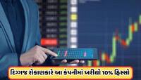 દિગ્ગજ રોકાણકારે આ ગુજરાતી કંપનીમાં ખરીદ્યા 22 લાખ શેર, 145 પર આવ્યો ભાવ, જાણો