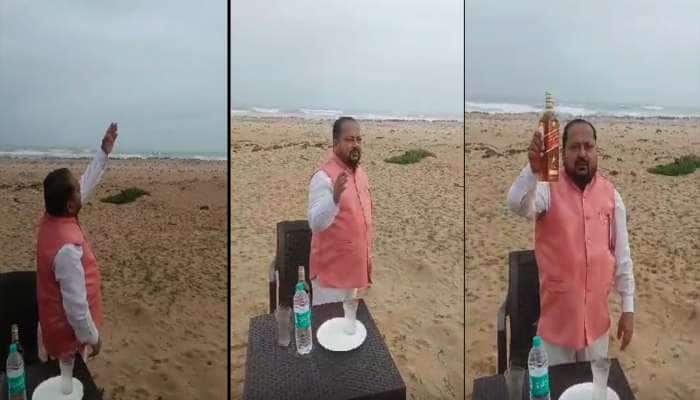 ગાંધીની ભૂમિ પર દારૂની ખાનગી પાર્ટીની જાહેરાત! પોરબંદરના બીચ પરથી વાયરલ થયો આ વીડિયો