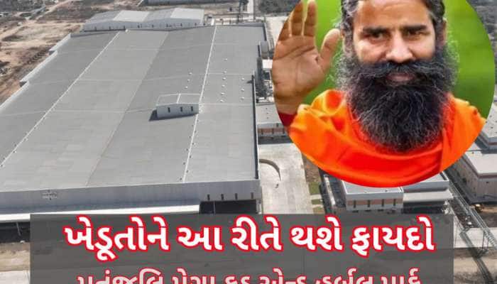 પતંજલિ મેગા ફૂડ એન્ડ હર્બલ પાર્ક: 10,000 યુવાઓને મળશે રોજગારી, ખેડૂતો માટે ફાયદાકારક