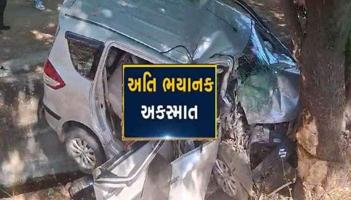 પાવાગઢથી દર્શન કરીને પરત ફરતા સુરતના પરિવારને કાળ ભરખી ગયો, અકસ્માતમાં 3ના મોત