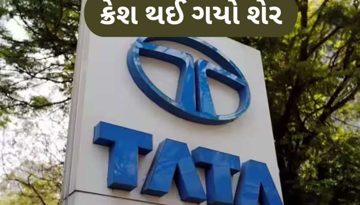 ટાટાના આ શેરમાં આવ્યો ભૂકંપ, 140 રૂપિયા પર આવી ગયો ભાવ, શું તમારી પાસે છે શેર?