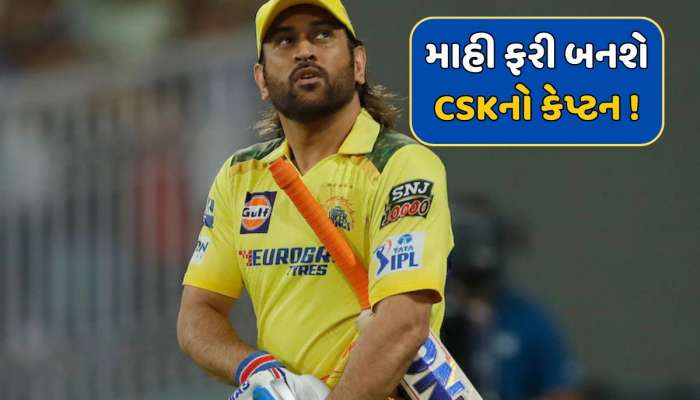 MS ધોની ફરી સંભાળશે CSKની કમાન ! ફેન્સને મળી શકે છે મોટી સરપ્રાઈઝ 