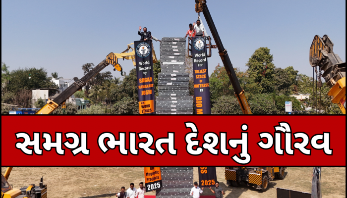 સુરતની ઈ-બાયોટોરીયમે રચ્યો ઈતિહાસ, મેટ્રેટ્સની સૌથી વધુ ઉંચાઈ બનાવી અમેરિકાનો તોડ્યો રેકોર્ડ
