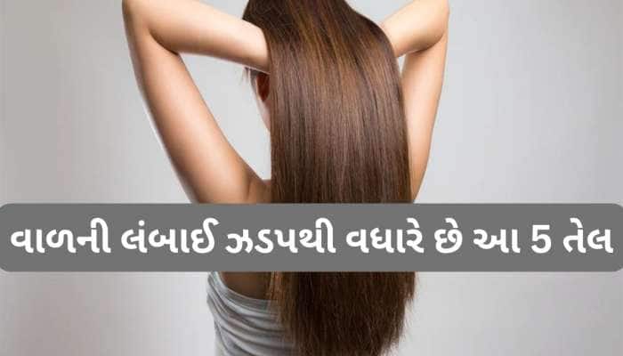 Hair Care: વાળ ઝડપથી કમર સુધી લાંબા થઈ જશે, આ 5 માંથી કોઈ 1 તેલથી રોજ કરો માલિશ