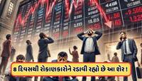 વેચી દેજો ! 8 દિવસથી આ શેરમાં લાગી રહી છે લોઅર સર્કિટ, 111 રૂપિયા પર પહોંચ્યો ભાવ