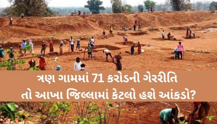 ગુજરાતમાં નકલી NA કૌભાંડ બાદ મનરેગામાં કરોડોનું કૌભાંડ સામે આવતા ખળભળાટ, મંત્રી પુત્ર સહિત 35 એજન્સીઓની યાદી જાહેર
