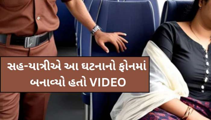 બસમાં સૂતેલી યુવતીના સ્તનને બસ કંડક્ટર ખરાબ રીતે અડક્યો, ગંદી હરકત કેમેરામાં કેદ, Video Viral