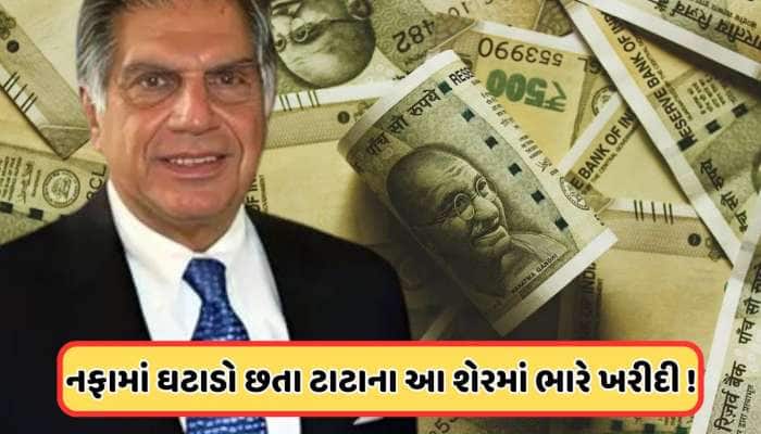 55% ઘટ્યો ટાટાની કંપનીનો નફો, દરેક શેર પર ડિવિડન્ડની કરી જાહેરાત, શેરમાં ભારે ખરીદી