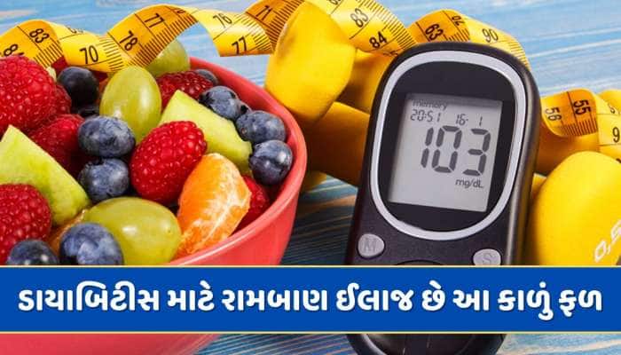 ડાયાબિટીસના દર્દીઓ માટે દવા સમાન છે આ કાળું ફળ, બીજથી લઈને પાંદડા સુધી છે ફાયદાકારક