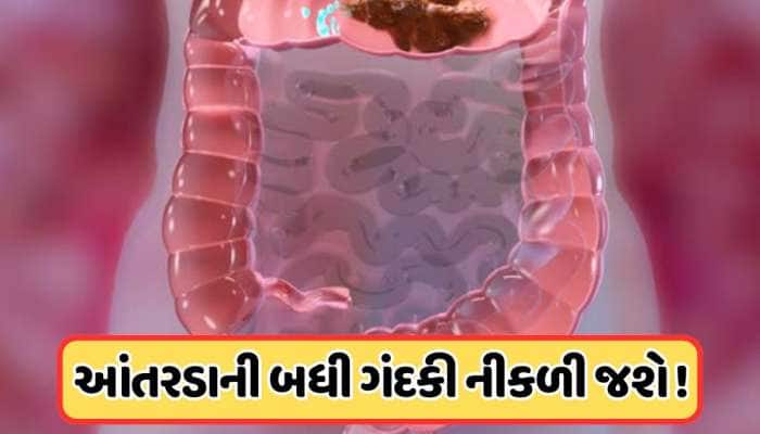 આંતરડાની અંદરની સડેલી ગંદકી એક જ વારમાં બહાર નીકળી જશે, ખાલી પેટે ખાઓ આ 5 વસ્તુઓ!
