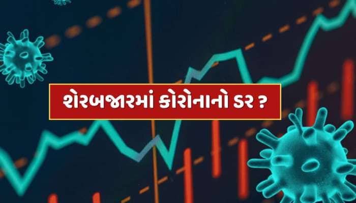 શેરબજારમાં કોરોનાનો ડર ? સેન્સેક્સ 800 પોઈન્ટ તૂટ્યો, આ 10 શેર ખુલતાની સાથે જ ગબડ્યા
