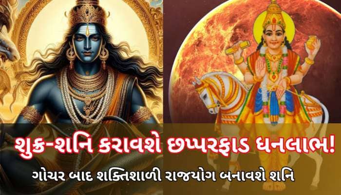 7 જૂને શુક્ર-શનિ ભેગા થઈ બનાવશે અત્યંત પાવરફૂલ રાજયોગ, આ રાશિવાળાને લાગશે લોટરી