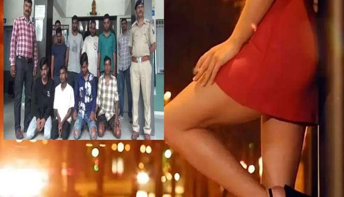 સુરતની અંધારી ગલીઓમાં ચાલતું કુટણખાનું પકડાયું, 7 રૂપલલનાઓને છોડાવાઈ 