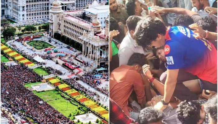 RCBની વિજય પરેડ પહેલા ચિન્નાસ્વામી સ્ટેડિયમની બહાર ભાગદોડ, 11 લોકોના મોત