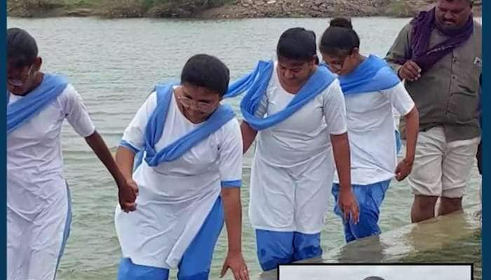બોટાદની કેરી નદી પર આવેલો ગામનો મુખ્ય માર્ગ પાણીમાં ગરકાવ, સ્થાનિકો સહિત વિદ્યાર્થીઓને ભારે હાલાકી