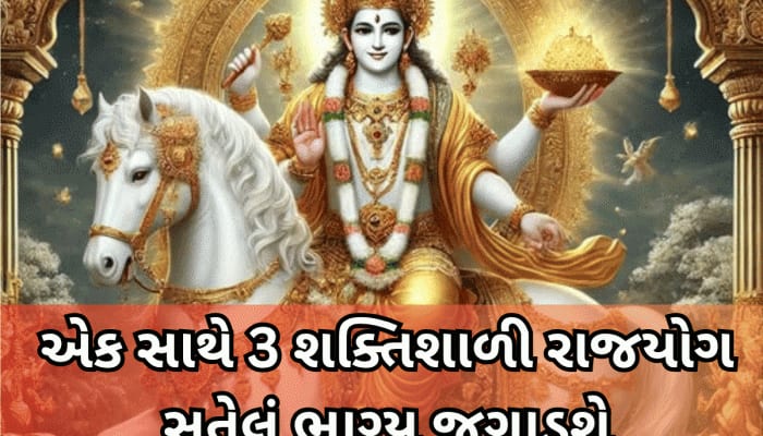 100 વર્ષ બાદ શુક્રએ બનાવ્યા વાશિ-ઉભયચરી સહિત 3 રાજયોગ, 3 રાશિવાળાનું ભાગ્ય ઉઘડશે