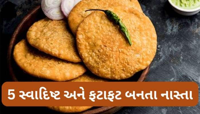 Monsoon Special: વરસાદી વાતાવરણમાં ચા સાથે ખાવાની મજા પડે એવા 5 ઝટપટ બનતા નાસ્તા