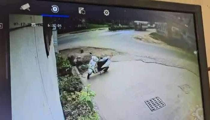Watch Video: ગાંધીનગરમાં કાર ચાલકે આધેડને ફૂટબોલની જેમ ઉછાળ્યા, અકસ્માતના CCTV ફૂટેજ
