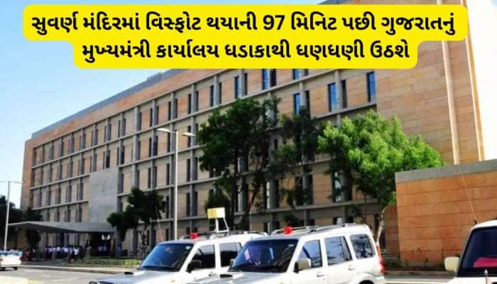મુખ્યમંત્રી કાર્યાલયને બોમ્બથી ઉડાવવાની ધમકી મળી, ગાંધીનગરમાં પોલીસ દોડતી થઈ 