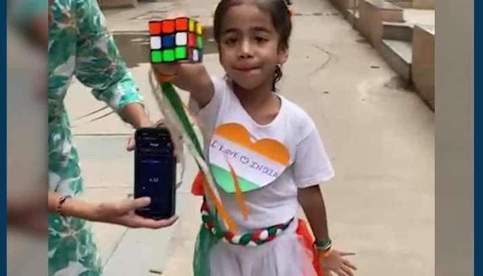 અમદાવાદની 6 વર્ષની બાળકીએ મેળવી અનોખી સિદ્ધિ, માત્ર 6 સેકન્ડમાં રૂબિક્સ ક્યુબ સોલ્વ કરવામાં માહેર...