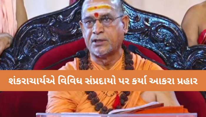 શંકરાચાર્ય સદાનંદ સરસ્વતી ભડક્યા! બ્રહ્માકુમારી અને ગાયત્રી પરિવારને લીધું નિશાને.... 