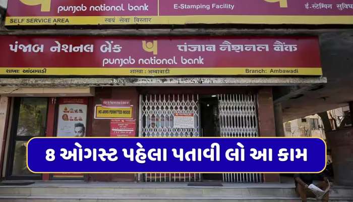 જો તમારું પણ PNBમાં ખાતું હોય તો 8 ઓગસ્ટ પહેલા પતાવી લેજો આ કામ...નહીં તો ફ્રીઝ થઈ જશે બેંક એકાઉન્ટ