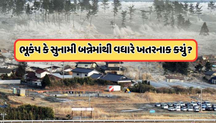 ભૂકંપ વધારે તેજ આવે છે કે સુનામી, બેમાંથી કયું વધુ ખતરનાક છે?