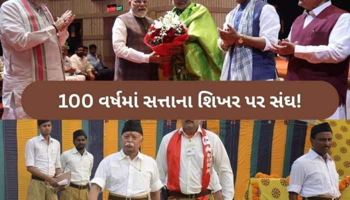 સીપી રાધાકૃષ્ણનના ઉપરાષ્ટ્રપતિ બનવાની સાથે સરકારના સર્વોચ્ચ પદો પર RSSના સ્વયંસેવક