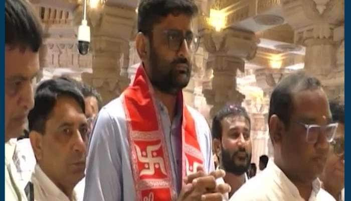 ગોપાલ ઈટાલિયા પહોંચ્યા ખોડલધામ મંદિરની મુલાકાતે, જુઓ VIDEO