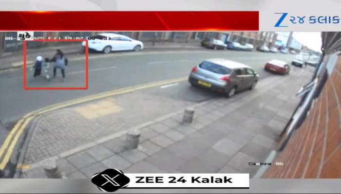 વડોદરાના પરિવારને યુકેમાં નડ્યો અકસ્માત, સામે આવ્યો Video