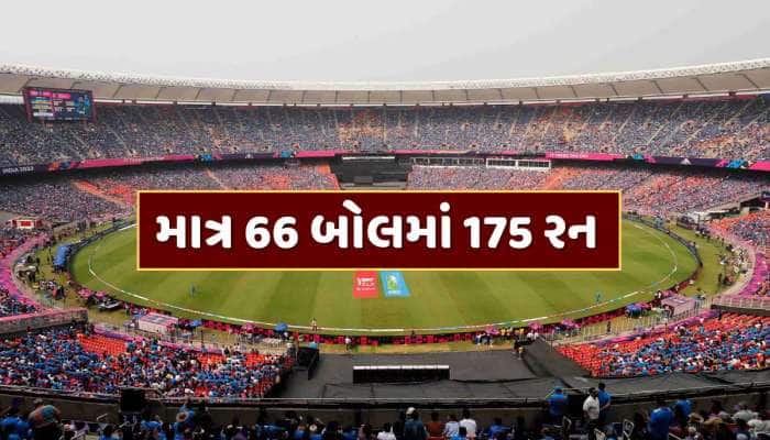 માત્ર 66 બોલમાં 175 રન...T20માં ખતરનાક બેટ્સમેનની ઐતિહાસિક ઇનિંગ