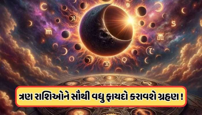 સૂર્યગ્રહણ સાથે ચંદ્ર, બુધ અને રાહુનું ગોચર, આજથી આ 3 રાશિઓનો શરૂ થશે ગોલ્ડન સમય !