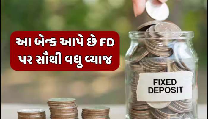 1 વર્ષની FD પર સૌથી વધુ વ્યાજ આપી રહી છે આ બેન્ક, મળશે 8% સુધીનું  શાનદાર રિટર્ન!