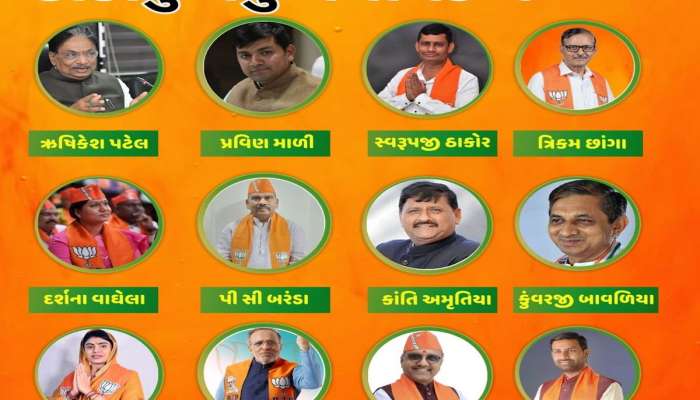 ભાજપે મંત્રીમંડળમાં સરપ્રાઈઝ આપી ચોંકાવ્યા, 19 નવા ચહેરા, 10 મંત્રીઓના પત્તા કપાયા 