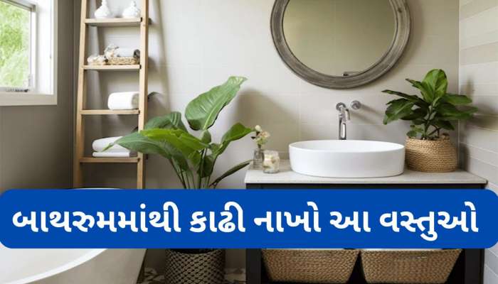 Vastu Tips: બાથરુમમાં રાખેલી આ વસ્તુઓ વ્યક્તિને કરી નાખે કંગાળ, તુરંત કરી દો બહાર