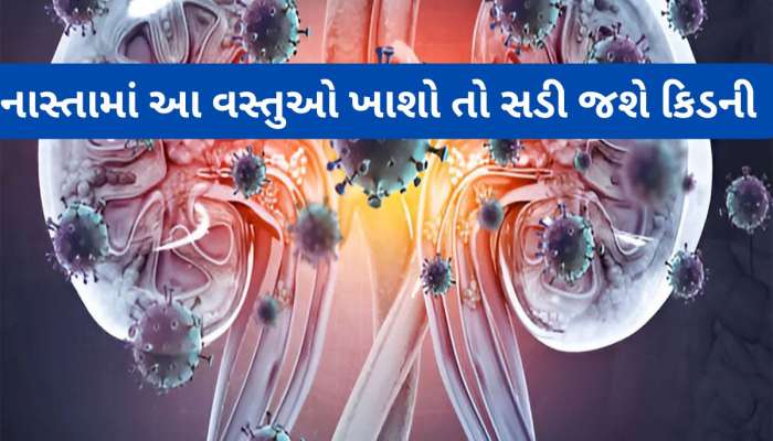 નાસ્તામાં આ વસ્તુઓ ખાવાથી ડેમેજ થઈ જાય છે કિડની, સવારે આ ભુલ ભુલથી પણ ન કરવી