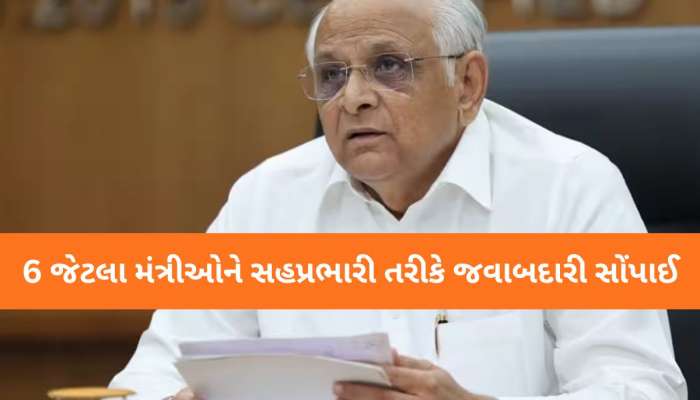 ગુજરાત સરકારના નવા મંત્રીમંડળના સભ્યોને જિલ્લાની ફાળવણી: પ્રભારી મંત્રીઓની જાહેરાત!