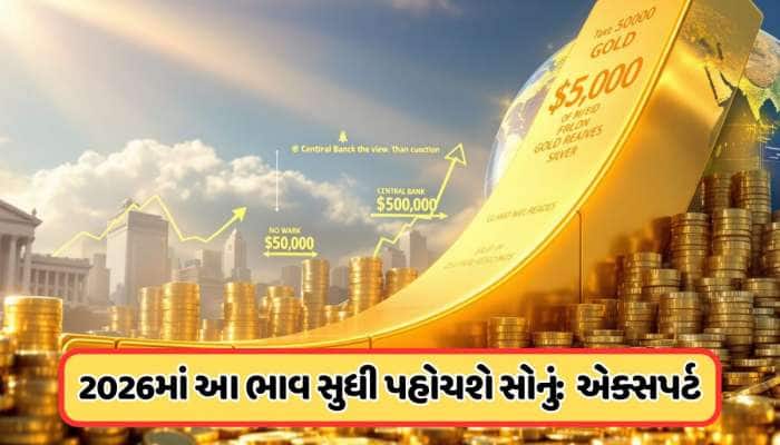 2026માં આ ભાવને વટાવી જશે સોનું, એક્સપર્ટે કહ્યું ખરીદવાનો સારો મોકો !