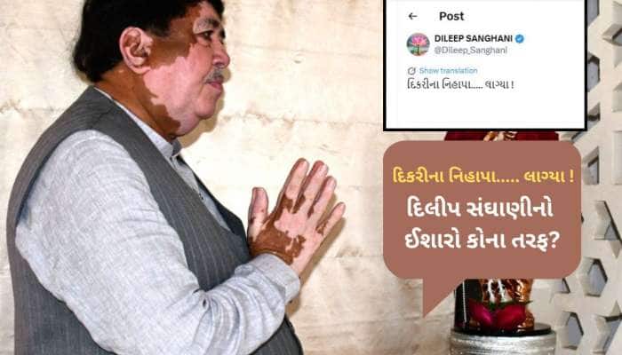 દિલીપ સંઘાણીના ત્રણ શબ્દોથી ભાજપનું રાજકારણ ગરમાયું, ‘દિકરીના નિહાપા લાગ્યા..!’