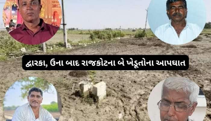 જગતનો તાત હાર્યો! સૌરાષ્ટ્રમાં એક અઠવાડિયામાં ચાર ખેડૂતોએ જિંદગી ટૂંકાવી લીધી