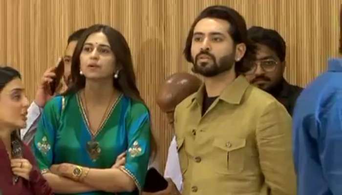 ચૂપચાપ સગાઈ કરી લેનાર કિંજલ દવે પહેલીવાર મંગેતર સાથે જાહેરમાં જોવા મળી, Video