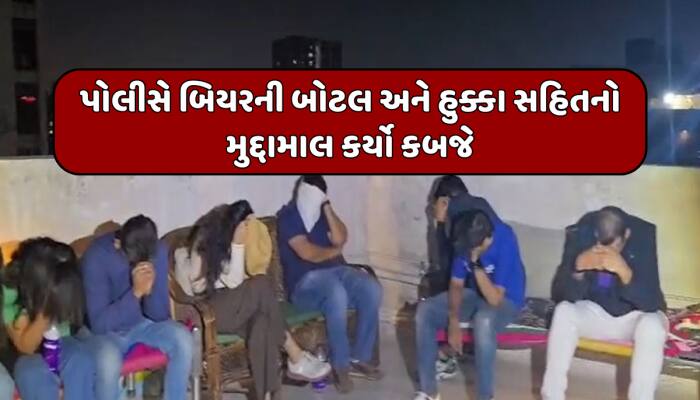 અમદાવાદમાંથી ફરીથી ઝડપાઈ દારૂની મહેફિલ, 3 યુવતીઓ સહિત 16 ઝડપાયા