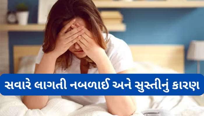 Morning Weakness: શરીરમાં સર્જાઈ હોય આ ખામી તો આખો દિવસ લાગે થાક અને નબળાઈ