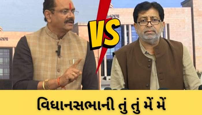 સોનિયા ગાંધી પર ટિપ્પણી કરતા કોંગ્રેસના MLA ની જીતુ વાઘાણીને ધમકી : લિમિટમાં રહેજો