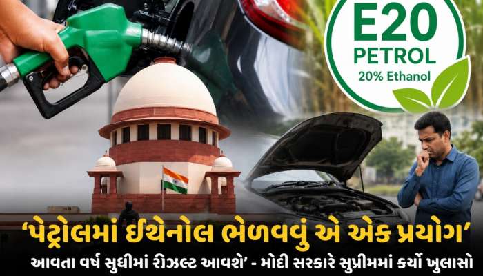 E20 પેટ્રોલથી જૂની ગાડીઓ બગડી જશે? વધતી ચિંતા વચ્ચે સુપ્રીમ કોર્ટમાં સરકારે આપ્યો આ જવાબ!