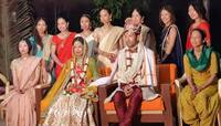 Pics: જાપાનીઝ યુગલને ભારતનું ઘેલુ!! ભારતીય પરંપરાથી આશ્રમમાં પરણ્યા, સંસ્ક