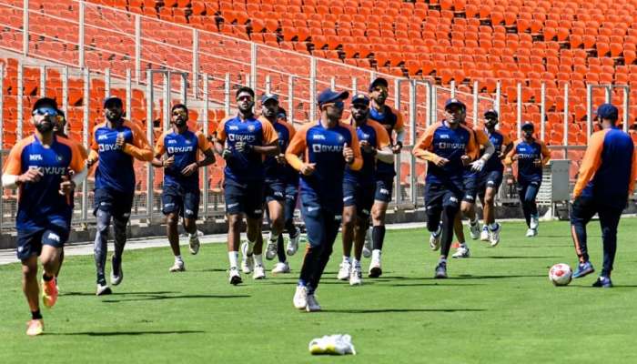 IND vs ENG: વિશ્વના સૌથી મોટા સ્ટેડિયમમાં ટીમ ઈન્ડિયાએ કરી પ્રેક્ટિસ, જુઓ Photos